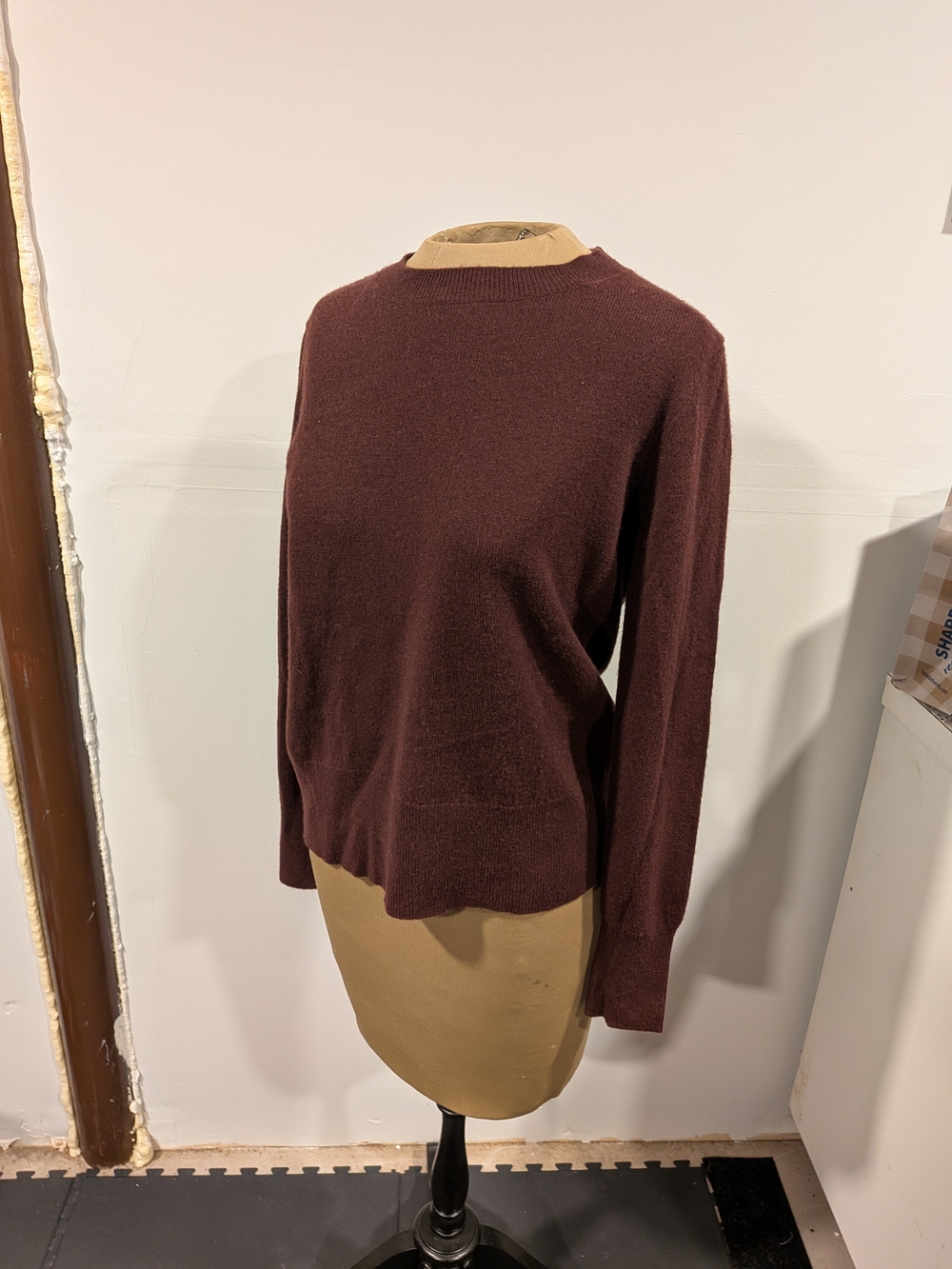 J. Crew Women's Cashmere Sweater in Wine